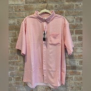 NWT Men’s XXL Short sleeve button up shirt